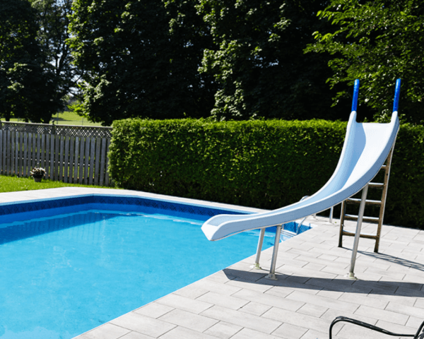 Relaxation near pools by Avanti Landscaping